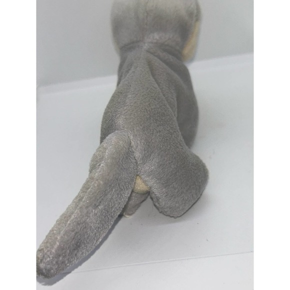 Flufff N Stuff Mushy The Puppy Blue Eyes  Dog Plush Husky Mini Beanie Toy Kid 6” - Picture 6 of 8